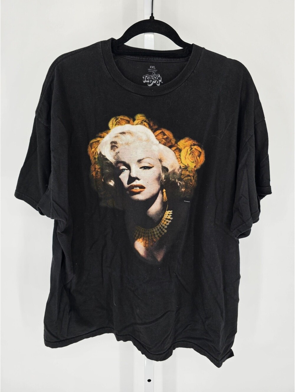 Radio Days Mens Sz XXL Short Sleeve T Shirt Marilyn Monroe Print